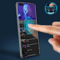Pikkukuva 4 / 4: Suojakalvo - AVIZAR - Huawei P40 Pro - 9H karkaistu lasi - Kaareva - Läpinäkyvä musta Transparent, svart