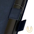 Miniatyrbillede 4 af 6: Etui til Honor 90 Smart - AVIZAR - Kortholder og støtte - Midnight Blue Blå