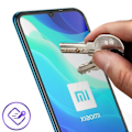 Miniatyrbillede 3 af 4: Fil Xiaomi Mi 10 Lite Buet Tempered Glass Akashi Transparent med sort kant Sort Svart