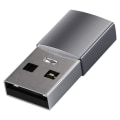 Pikkukuva 1 / 5: USB-A–USB-C-sovittimen lataus ja synkronointi 5 Gbps Compact Satechi Grey
