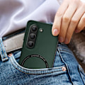 Pikkukuva 4 / 5: MagSafe kotelo Samsung Galaxy Z Fold 5:lle - AVIZAR - Ohut muotoilu - tummanvihreä Grön