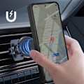 Miniatyrbild 3 av 5: Skydd till Xiaomi Note 14 4G med metallring för videostöd svart Svart