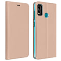 Miniatyrbild 1 av 4: Housse - DUX DUCIS - Honor 9X Lite - Ekologiskt läder - Videostöd - Kortplats Rose Gold Rose guld