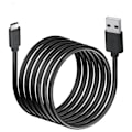 Pikkukuva 1 / 6: USB-USB-C-kaapeli - MOTOROLA - 1m - Musta - Lataus ja tiedonsiirto - Yhteensopiva kaikkien puhelimien kanssa Svart