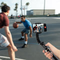 Pikkukuva 3 / 4: Perche Smartphone 2 in 1 - AVIZAR - Q08 - 1-akselinen stabilisaattori - Bluetooth-kaukosäädin - Musta