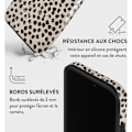 Miniatyrbild 4 av 4: Coque - BURGA - Mandel Latte - iPhone 14 Pro Max - Stötsäker - Optimal skydd Svart