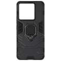 Miniatyrbillede 1 af 5: Coque - Xiaomi - Redmi Note 13 Pro - 360° roterende ring - Bi-materiale - Moderne design Svart