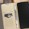 Miniatyrbillede 4 af 6: Cover til Samsung Galaxy S24 Plus Flip Wallet Video Support Sort Svart