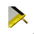 Miniatyrbillede 3 af 3: Integreret Batteri til Wiko Highway 3,8V 2000mAh Li-Polymer Sort Svart