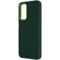 Pikkukuva 2 / 6: Suojakuori Samsung Galaxy A05s Silicone Contour Cameralle Metallinen kuusenvihreä Grön