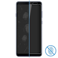 Pikkukuva 4 / 4: Suojakalvo - AVIZAR - Samsung Galaxy A9 2018 - 9H karkaistu lasi - Musta - Naarmuuntumaton Svart