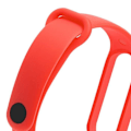 Pikkukuva 2 / 6: Rannekoru Xiaomi Mi Band 5 / 6 / 7 Silicone Soft Touch -vedenpitävälle punainen Röd