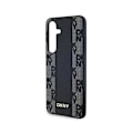 Miniatyrbild 6 av 6: DKNY Rutigt läder Mono Pattern MagSafe - Fodral till Samsung Galaxy S24 (svart)