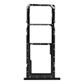 Miniatyrbillede 1 af 4: Udskiftning til SIM-kortbakke - Samsung Galaxy A03s - Sort - Dual Nano SIM + Micro-SD Svart