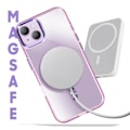Pikkukuva 3 / 6: MagSafe-kuori iPhone 15 Plus ja 14 Plus kirkas värillinen violetti Lila