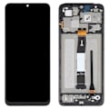 Pikkukuva 1 / 4: LCD-näyttö + kosketuslasi ja runko Xiaomi Redmi 12C:lle - AVIZAR - Vaihto - Musta