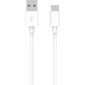 Miniatyrbild 2 av 3: USB A 2.4A FastCharge hemladdare + USB A/USB C-kabel Vit WOW