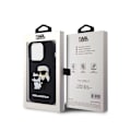Miniatyrbillede 5 af 5: 3D Coque Karl Choupette til iPhone 14 Pro Elegant Beskyttelse Karl Lagerfeld Sort Svart