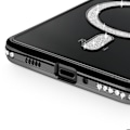 Miniatyrbillede 3 af 5: Coque Diamant til Xiaomi Redmi 14C MagSafe Contour Strass Sort Svart