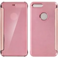 Miniatyrbild 1 av 4: Pink Mirror Folio Case Cover iPhone 7 Plus / iPhone 8 Plus Genomskinlig flik Rosa