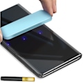 Miniatyrbillede 3 af 5: Skærmbeskyttelse Front til Huawei Mate X6 Hærdet Glas UV Klæbning Gennemsigtig Vit