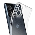 Miniatyrbild 3 av 5: Stöttålig skal för Motorola Edge 50 Fusion Förstärkta hörn Mayaxess Transparent Transparent