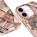 Miniatyrbild 4 av 5: Fodral till iPhone 16 Stötsäker Twinki Collection Gold Gul