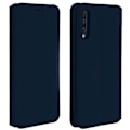 Miniatyrbillede 1 af 4: Hus til Samsung Galaxy A50 - AVIZAR - Folio tegnebogs etui - Øko-læder - Mørkeblå - Støttefunktion Midnattsblå