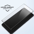 Miniatyrbillede 4 af 5: Filmbeskyttelse - FORCE GLASS - Vivo X60 Pro - Uknuseligt glas 9H+ - Fuld 3D-beskyttelse - Livstidsgaranti Svart