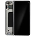 Pikkukuva 2 / 4: LCD-näyttö - Samsung - Galaxy S10e - Valkoinen Prismi - Näytön vaihto - 5,5 tuumaa Vitt prisma