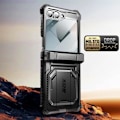 Pikkukuva 3 / 6: Samsung Z Flip 6 suojakotelo - I-BLASON - Armorbox - hiilikuitu - musta Svart
