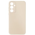 Pikkukuva 1 / 6: Suojakuori Samsung Galaxy A55 Soft Touch Matte Joustava Silikoni Beige Gul