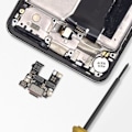 Pikkukuva 4 / 4: USB C Latausliitin Motorola Edge 40 Neo + Musta Mikrofoni