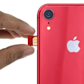 Miniatyrbild 3 av 4: SIM-kortsfack - AVIZAR - iPhone XR - Röd - Byt ut - Kompatibel Röd