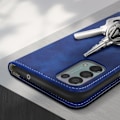 Miniatyrbillede 3 af 4: Punge Etui - Oppo - Find X3 Lite - Natteblå - Video Støtte - Magnetisk Lukning Nattblått