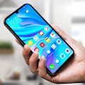Pikkukuva 3 / 4: Huawei P30 Lite Complete Block LCD-näyttö akku 3340 mAh alkuperäinen musta Svart