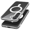 Pikkukuva 2 / 5: MagSafe-kotelo Samsung Galaxy S24:lle Iskunkestävä, vahvistetut kulmat läpinäkyvä Transparent