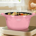 Pikkukuva 2 / 5: Marmitit - Cheffinger - Timanttikuvio - 20/24/28 cm - Ergonomiset Kahvat - Karkaistut Lasi Kannet Transparent