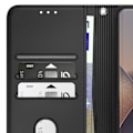 Pikkukuva 3 / 5: Kotelo Motorola Edge 60 Fusionille ja Edge 60 Lompakko 3D Kuviolla Musta Svart