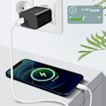 Pikkukuva 3 / 4: USB-C - Lightning-kaapeli - Power Delivery - 2m - Nopean latauksen - Yhteensopiva iPhonen kanssa - Valkoinen Vit