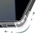 Pikkukuva 3 / 6: Kotelo Xiaomi Redmi 13C Iskunkestävälle + 9H Tempered Glass Transparent Transparent