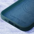 Miniatyrbild 4 av 5: MagSafe Fodral till iPhone 16 i högkvalitativt veganskt läder i Duck Blue