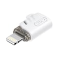 Pikkukuva 2 / 5: USB C naaras - Lightning uros OTG-sovitin Erittäin pienikokoinen XO valkoinen