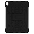 Miniatyrbild 1 av 4: Coque iPad Air 2020 - AVIZAR - Skydd i bi-material med stativ Stöd Svart Svart