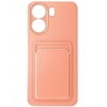 Pikkukuva 1 / 6: Kotelo Xiaomi Redmi 13C:lle - AVIZAR - Pehmeä - Puuterivaaleanpunainen - Integroitu korttiteline - Jäljentymätön Rosa
