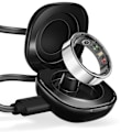 Miniatyrbillede 6 af 6: Bluetooth-forbundet ring Sundhedsovervågning Multisport Vandtæt Størrelse 12 Sølv