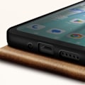 Miniatyrbillede 4 af 5: Hus til vertikal klap for Xiaomi Redmi 14C med kortlomme i sort Svart