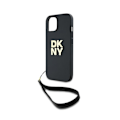 Pikkukuva 5 / 6: DKNY Wrist Strap Stock Logo - kotelo iPhonelle 15/14/13 (musta)