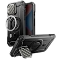 Miniatyrbillede 1 af 6: Coque MagSafe til iPhone 16e Stødabsorberende Kameradække Støtte Supcase Sort Svart