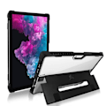 Miniatyrbild 2 av 4: Coque - AVIZAR - Surface Pro 4/5/6 - Stöttålig - Transparent Svart Vit - Polykarbonat Transparent Noir Blanc